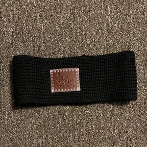 Black Knit Headband